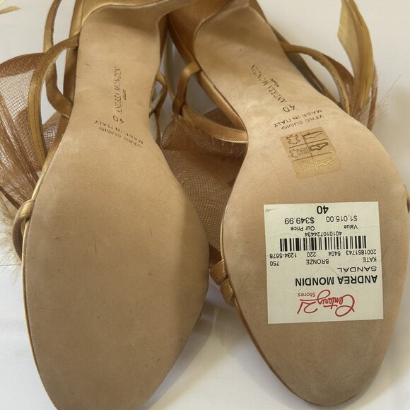 Andrea Mondin Sandal Gold - Picture 6 of 6